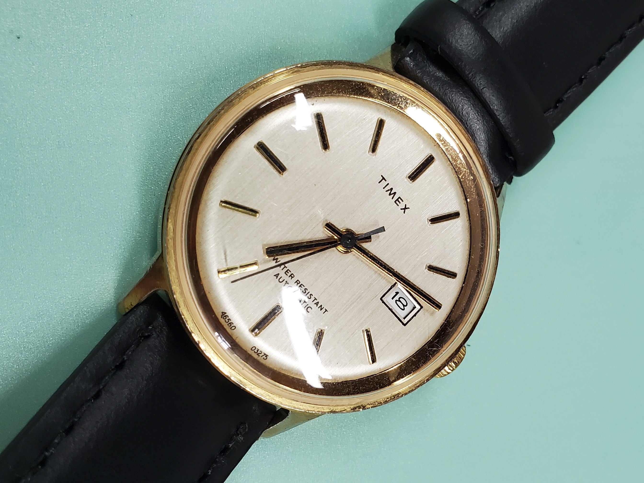 Vintage Timex Gold-Tone Automatic – Watch Off The Cuff