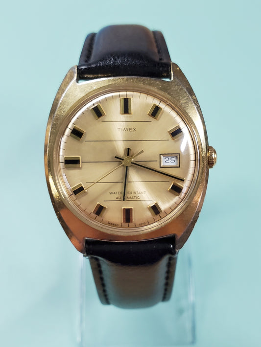 Vintage Timex Gold-Tone Automatic