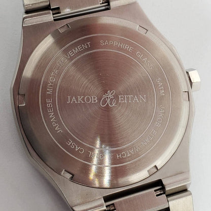 Jakob Eitan 41mm Sport Watch, Black Dial